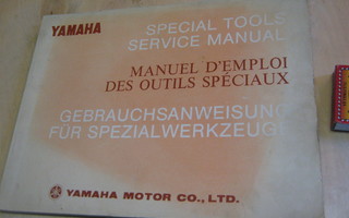 Yamaha spesiaali työkalut, huolto..