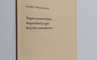 Paavo Pulkkinen : Supistumaverbien imperfektityypit karja...