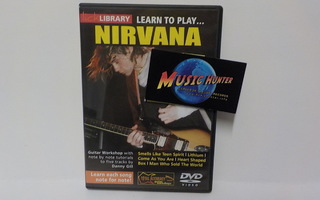 LEARN TO PLAY NIRVANA DVD