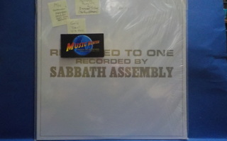 SABBATH ASSEMBLY - RESTORED TO ONE M/M LP