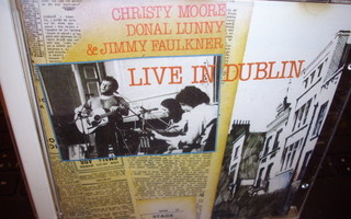 CD Christy Moore Donal Lunny ym.: LIVE IN DUBLIN