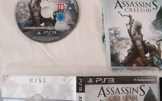 Assassin’s Creed III,  (Playstation 3) (CIB)