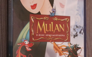 2DVD Mulan ( 1998 Disney uusi )