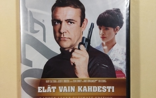 (SL) UUSI 2 DVD) James Bond 007 - Elät Vain Kahdesti (1967)