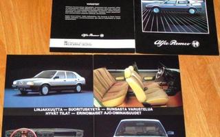 1984 Alfa Romeo 33 esite - suom - KUIN UUSI