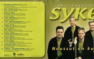 Tanssiorkesteri Syke - 2001 - Noussut On Kuu - CD