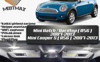 Mini Hatch ( R56 ) Sisätilan LED -muutossarja 6000K ; x14