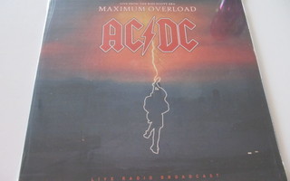 AC/DC Maximum Overload - Live From The Bon Scott  Väri LP