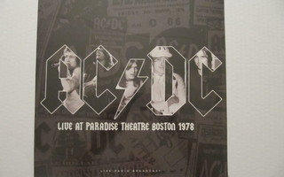AC/DC Live At Paradise Theatre Boston 1978 LP