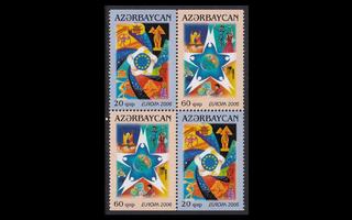 Azerbaidžan 638-9DD Europa integraatio vihkoneliö 2006