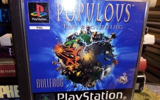 PS1 POPULOUS THE BEGINNING