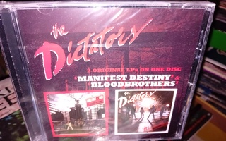 CD The Dictators : Manifest Destiny &  Bloodbrothers ( UUSI)