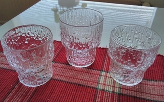 Iittala, snapsilasit 3 kpl, Paadar