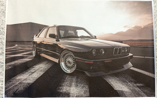 BMW M3 E30 Vintage Kangastaulu UUSI