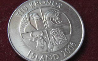 10 kronur 2006. Islanti-Iceland