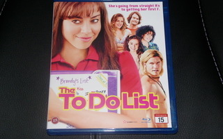 The to do list Blu-ray