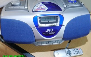 JVC RC-BX53SL (Radio-Kasetti-CD-soitin)