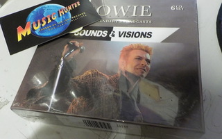 DAVID BOWIE - SOUNDS & VISIONS UUSI 6CD BOKSI