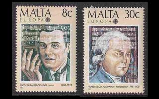 Malta 726-7 ** Europa (1985)