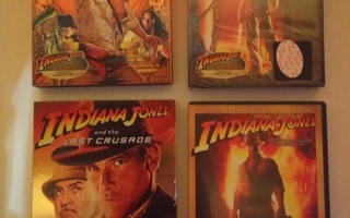 Indiana Jones DVD-paketti