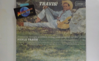 MERLE TRAVIS - TRAVIS! EX-/EX+ UK REISSUE LP