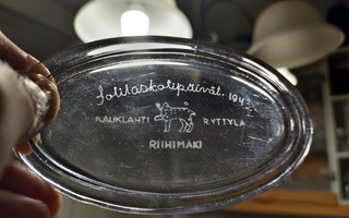 Sotilaskotipäivät 1943 lasivati Riihimäki Ryttylä Kauklahti