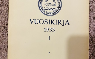 Pohjois-Pohjanmaan maakuntaliitto Vuosikirja I  1p 1933