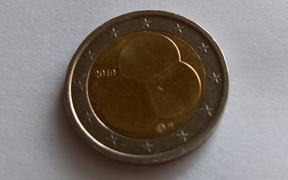 Suomi 2 € 2019 Suomen Hallitusmuoto 1919. Kierrosta.