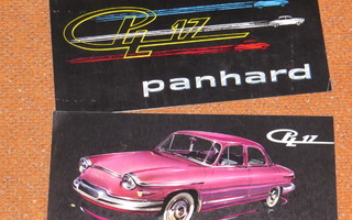 1962 Panhard PL 17 esite - KUIN UUSI  -  16 sivua