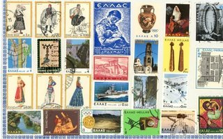 Kreikkalaisia postimerkkejä, 26 kpl