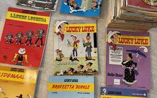 Lucky Luke sarjakuvia 70 kpl