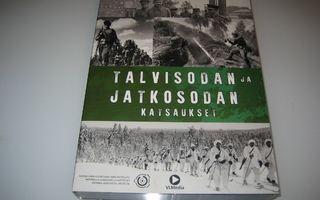 Talvisodan Ja Jatkosodan Katsaukset **10xDVD**