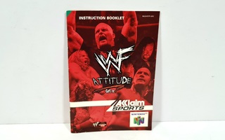 N64 - WWF Attitude ohjekirja