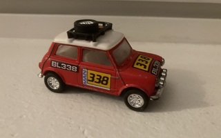 Morris Mini Cooper pikkuauto. N 1/55 kokoa