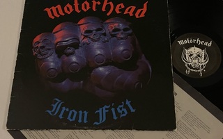 Motorhead – Iron Fist (Orig. 1982 CANADA LP + sisäpussi)