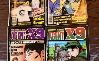 AGENT X9,  5/1992, 7/1992, 8/1992, 9/1992