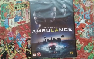 Ambulance dvd 2022