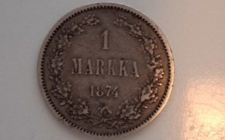 1 markka 1874