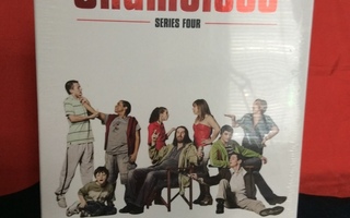 UK Shameless Series 4 Limited Ed. 3-Disck Box DVD Muov. UUSI