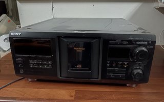 Sony CDP-CX455 400 cd-levyn vaihtaja (projekti)