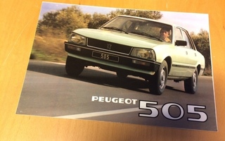 Myyntiesite - Peugeot 505 - 1980