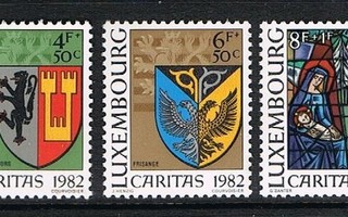 Luxemburg 1982 - Caritas vaakunoita (5) ++