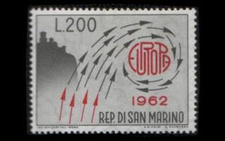 San Marino 749 ** Europa (1962)