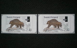 ATM31 2,40 ja 2,80 mk postituoreina 3.7.1995 - LaPe 4 €