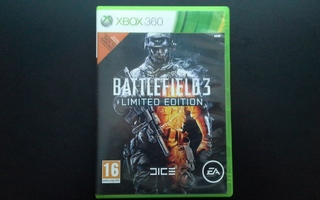 Xbox360: Battlefield 3 - Limited Edition peli (2011)