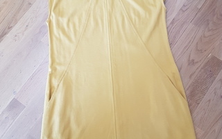 Marimekko sinapin värinen mekko, koko XL
