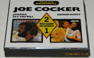 *2CD* JOE COCKER Jamaica Say You Will & Cocker Happy