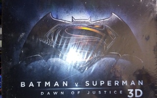 Blu-ray 3D + BLU-RAY :  BATMAN V SUPERMAN 3D ( UUSI)
