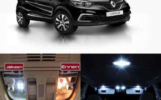 "Renault Captur Sisätilan LED -muutossarja 6000K ; x12