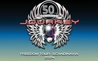 Journey Freedom tour -konserttiin 2 kpl lippuja